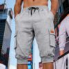 Men's Relaxed-Fit Casual Outdoor Cargo Shorts For Sports