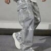0107bebc-bf66-44c8-a0cb-2396539a0b0f.jpg Men's Long Loose Fit Casual Cargo Pants With A Drawstring