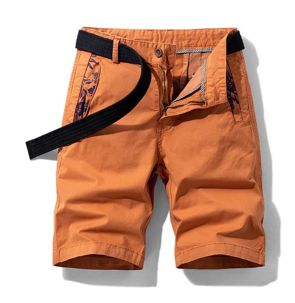 Men's Casual Trendy Pure Cotton Summer Cargo Shorts