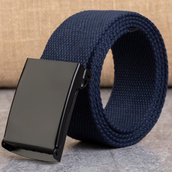 Men's Casual Snap-Clasp Canvas Candy-Colored Belt