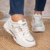 Women's Versatile Casual Platform Mesh Breathable Sneakers