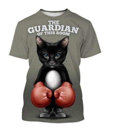 0952e409-b72b-4038-be5d-33d5d23c10d6.jpg Men's 3D Printed Casual & Funny Cute Cat Pattern T-shirt