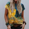 0a0d56ef-1c0e-46ab-9c89-e810ca9922a7.jpg Women's Fashionable Loose-Fit Casual Graphic Print T-shirt