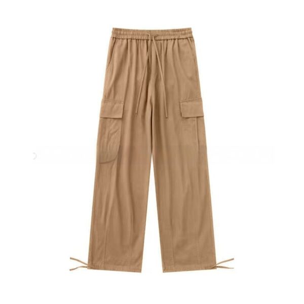 0fa3983c-2e6b-4f79-9faa-96d5de9a7ae7_fine.jpeg Men's Casual Loose Fitting Straight Leg Cargo Drawstring Pants With Multiple Pockets