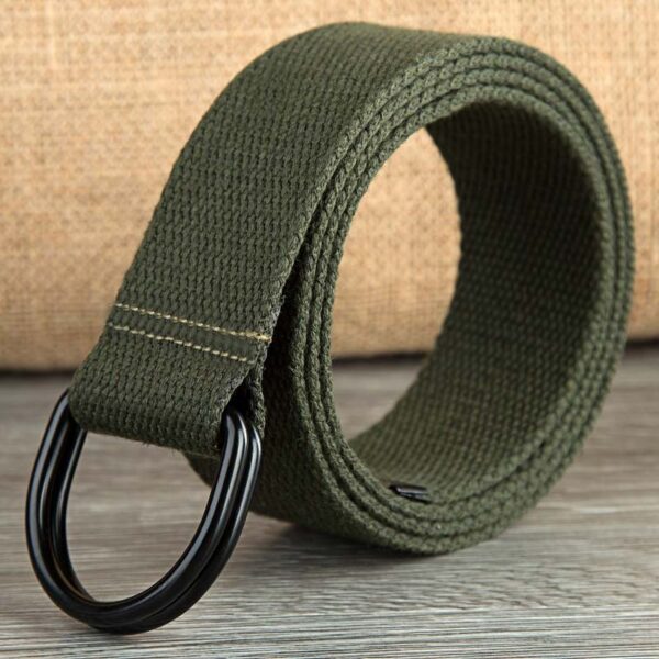 Men's Trendy Casual Double-Loop Fabric Belt