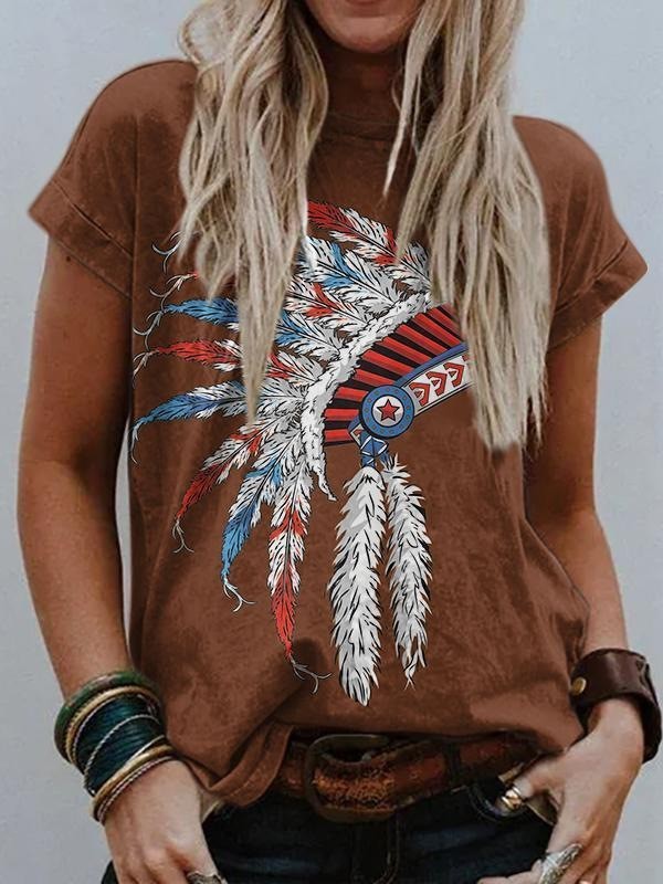 1575bc85-61c1-4c5f-9862-9f813841829d.jpg Women's Fashionable Loose-Fit Casual Graphic Print T-shirt