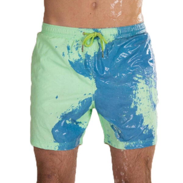 Men's Color Changing Casual Quick Drying Beach Shorts