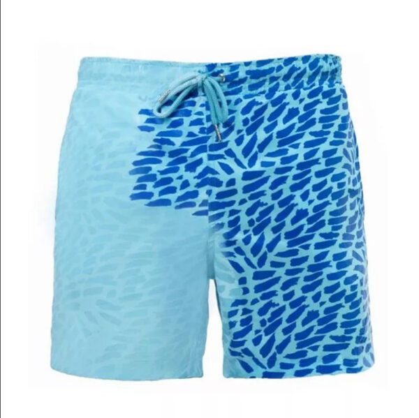 Men's Color Changing Casual Quick Drying Beach Shorts