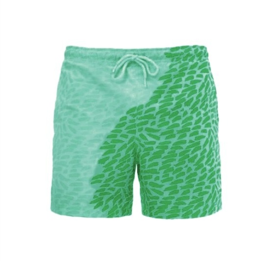 Men's Color Changing Casual Quick Drying Beach Shorts