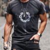 1621315025065.jpg Men's Christian Casual Graphic Printed Short Sleeve T-shirt With A Cross