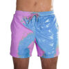 Men's Color Changing Casual Quick Drying Beach Shorts