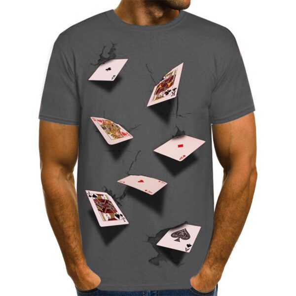 1622036359226.jpg Men's 3D Printed Casual Playing Cards Round Neck Short Sleeve T-shirt