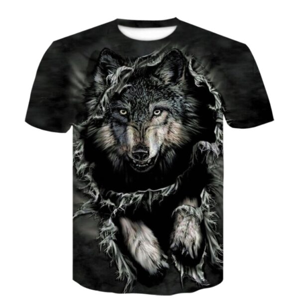 Men's 3D Printed Casual Graphic Short Sleeve T-shirt