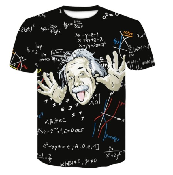 Men's 3D Printed Casual Graphic Short Sleeve T-shirt