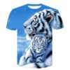 Men's 3D Printed Casual Graphic Short Sleeve T-shirt