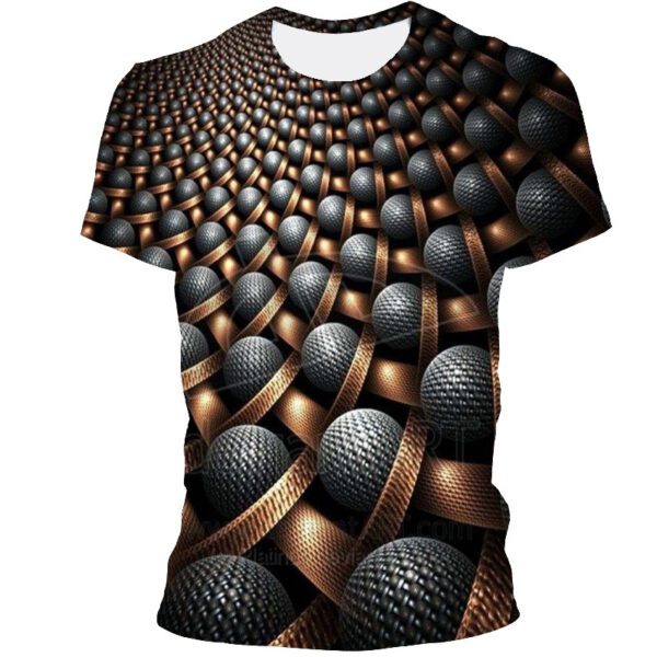 1623741317039.jpg Men's Casual Geometric Three-Dimensional Short Sleeve T-shirt – Elevate your style