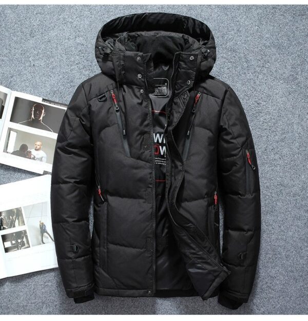 Men's Fashionable Waterproof Short-Style Casual Hooded Jacket