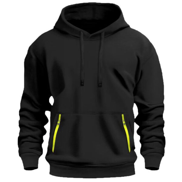 Men's Fashionable Trendy & Casual Fleece-Lined Hoodie