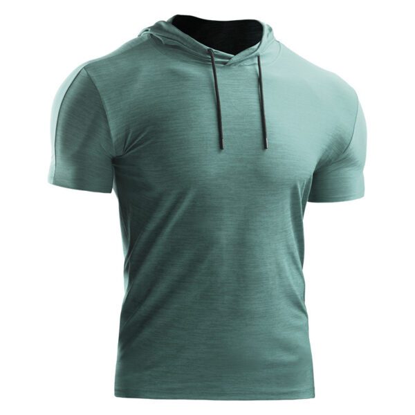 1f9caaa5-d7b4-465c-96cf-163602c8de85.jpg Men's Short Sleeve Summer Basketball Hooded Sportswear T-shirt