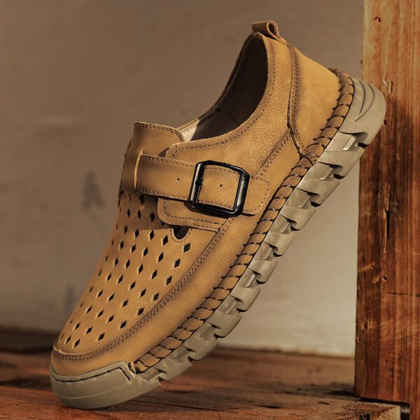 1fa21cf6-d298-4170-bf49-e8227b657367.jpg Men's Casual Breathable Fashion Stitched Leather Shoes