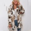 217bae30-3f07-4b24-9467-46ada52d0581.jpg Women's Fashion Tailored Mixed Color Faux Fur Coat
