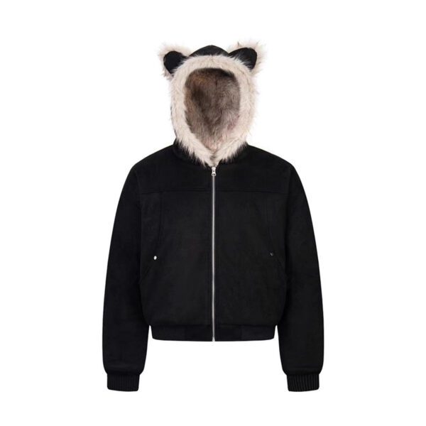 23c0b91f-8126-4aed-a19e-ab3d5a761f4a.jpg Women's Casual Hooded Winter Faux Fur Suede Jacket
