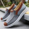 Men's Breathable Slip-On Casual Loafer Cloth Shoes