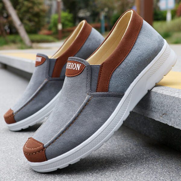 Men's Breathable Slip-On Casual Loafer Cloth Shoes