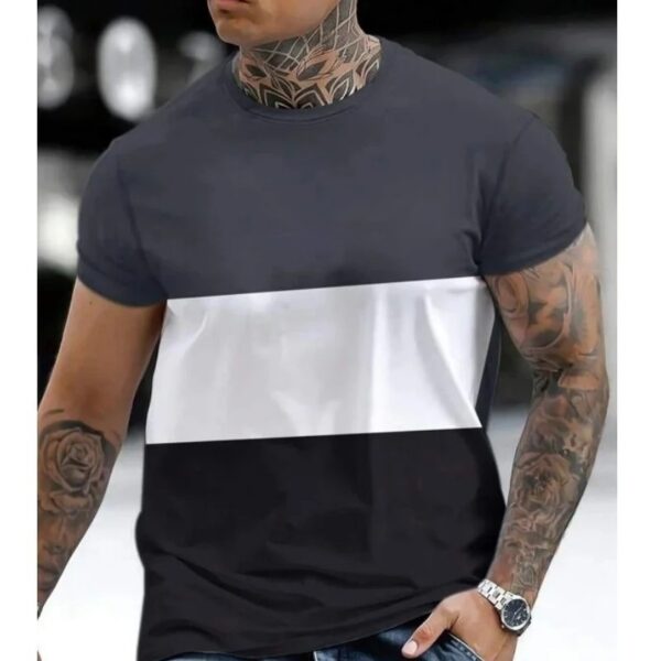 Men's 3D Printed Athletic T-shirt
