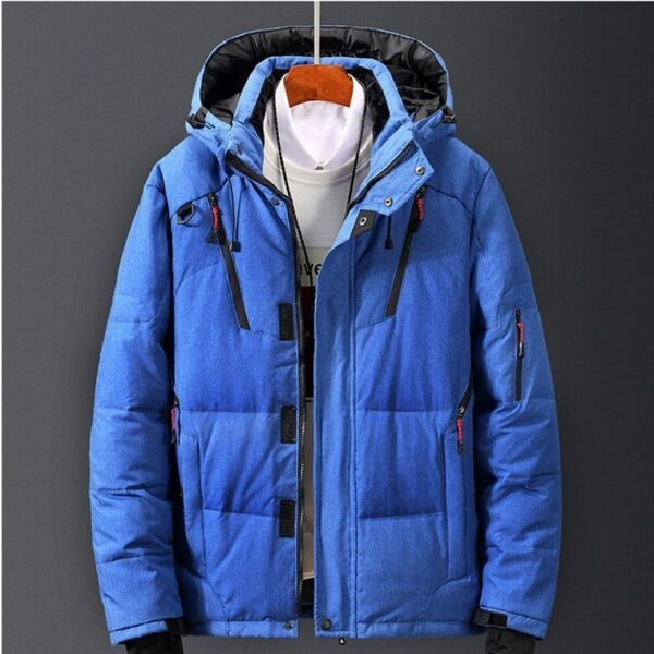 Men's Fashionable Waterproof Short-Style Casual Hooded Jacket