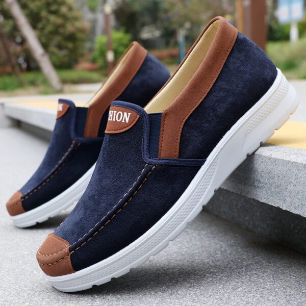 Men's Breathable Slip-On Casual Loafer Cloth Shoes