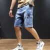 Men's Casual Mid-Length Workwear Jean Pants: Perfect for Style and Durability