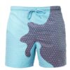 Men's Color Changing Casual Quick Drying Beach Shorts