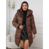 Women's Mid-Length Slim-Fit Insulated Cotton Fashion Coat