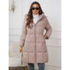 Women's Mid-Length Slim-Fit Insulated Cotton Fashion Coat
