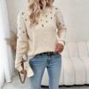 3a946770-aa2b-4ae5-ac88-1511c0354887.jpg Women's Artistic And Pastoral-Style Thickened Round-Knit Daisy Sweater