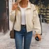 3be395d4-cd8e-4376-b63e-e1d554f9dccb.jpg Women's Fashionable Contrast-Trim Cardigan Jacket