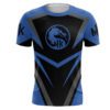 Men's 3D Printed Mortal Kombat Silk Milk Mesh Casual T-shirt