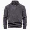 3dd181b0-018c-47e3-8190-408771333e87.jpg Men's Trendy Long-Sleeve Hoodie With A Stand-up Collar And A Half-zip