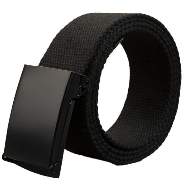 Men's Casual Snap-Clasp Canvas Candy-Colored Belt