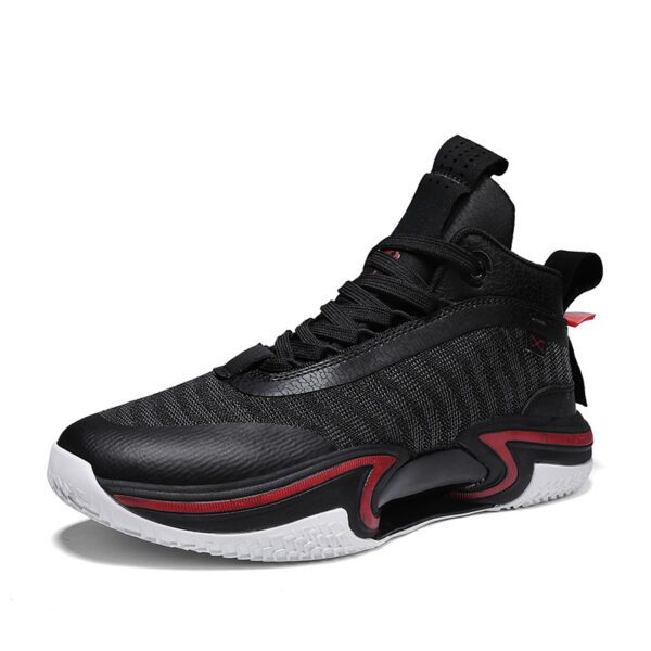 Men's High-Top Breathable Shock-Absorbing Athletic Shoes