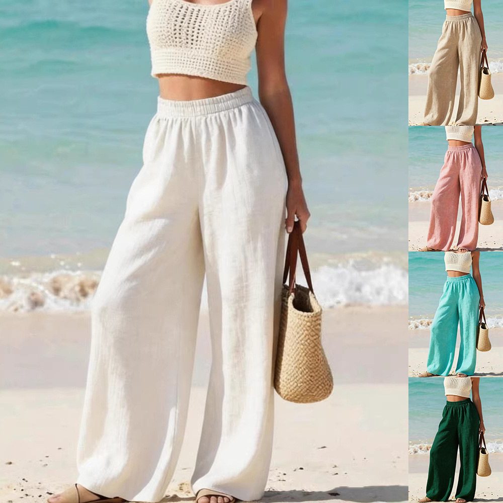 Women's Fashionable Thin Loose-Fit Casual Pants