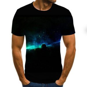 46d17b92-dca7-49de-84a6-e9a4ae185463.jpg Men's 3D Printed Stars & Galaxy Casual Short Sleeve T-Shirt
