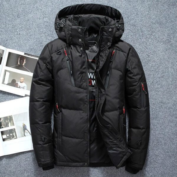 Men's Fashionable Waterproof Short-Style Casual Hooded Jacket