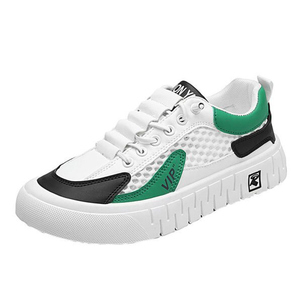 Men's Casual Breathable Mesh-Panel Athletic Sneakers