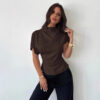 Women's Trendy Asymmetrical Fashion Blouse Top