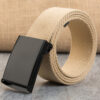 Men's Casual Snap-Clasp Canvas Candy-Colored Belt