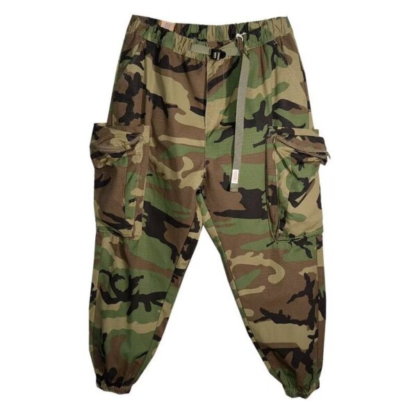 Men's Retro Hip Hop High Street Camouflage Casual Cargo Pants