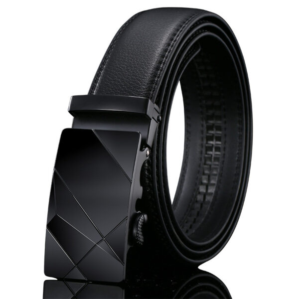 53a7e301-2493-4201-8a9b-72e82e8f73fb.jpg Men's Casual or Formal Genuine Leather Belt With Automatic Buckle