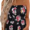 567f3cca-a3c1-4d58-8725-0478373c6f19.jpg Women's Casual Floral Off-Shoulder Strapless Short Crop Top